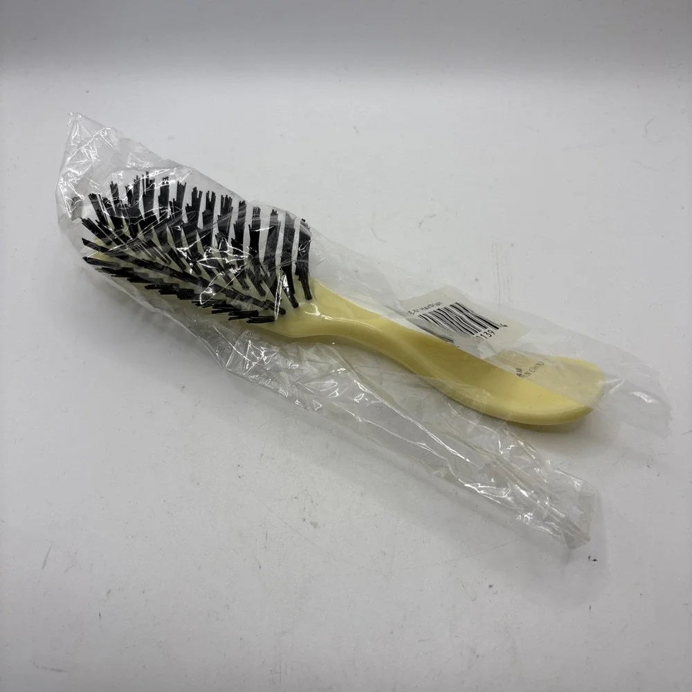 McKesson Hairbrush‎ HB-01 Ivory Plastic Handle Black Bristles 7